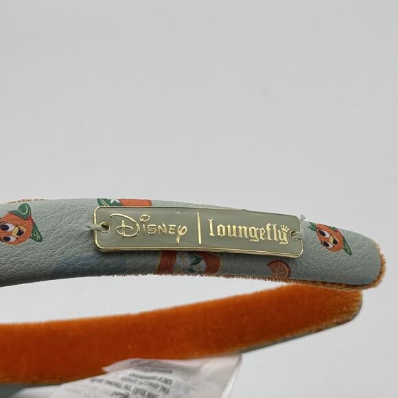 Disney Parks Loungefly Minnie Mouse Ears Epcot Flower Garden Orange Bird Headban - Picture 3 of 11